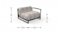 Preview: Modul Gartensofa - Casilda Talenti