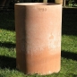 Preview: Hoher, moderner Terracotta Topf - Cilindro alto