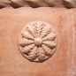 Preview: Detail Rosette Terracotta