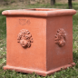 Preview: Terracotta Kasten mit Bacchus - Cassetta Orlo Tondo Con Bacco