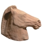 Mobile Preview: Terracotta Pferdedekor für die Wand