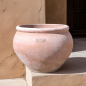 Preview: Massiver und moderner Terracottatopf Impruneta - Olla Romana