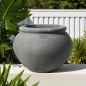 Preview: Blumentopf grau Impruneta