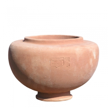 Bauchiger Terracotta Kübel - Cache-Pot Etrusco