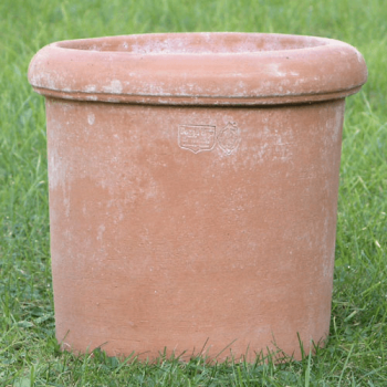 Kleiner Terracotta Cylinder - Cilindro con orlo