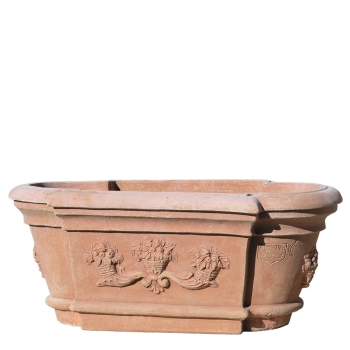 Blumenkasten verziert
