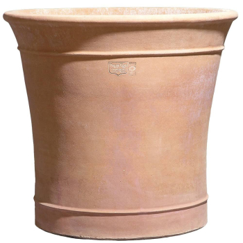 VASO ARABELLA – moderner runder Terracottatopf aus Impruneta