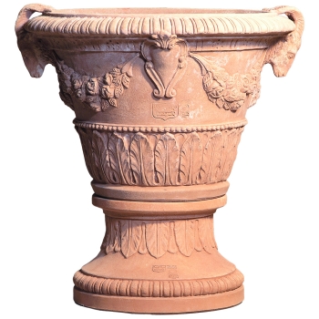 Preview: Impruneta Vase auf Basis