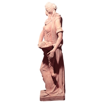 Terracotta Statue - Vier Jahreszeiten - Herbst