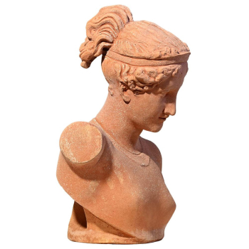 Terracotta Büste nach Antonio Canova - Busto Di Ebe