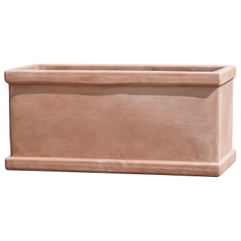 schlichter Blumenkasten Terracotta