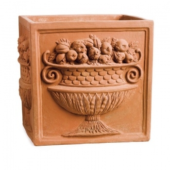 großer Blumenkasten