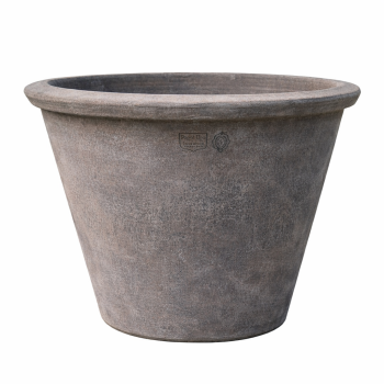 moderner grauer Topf