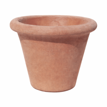 Klassischer runder Terracottatopf aus Impruneta – zeitlos, vielseitig und frostsicher