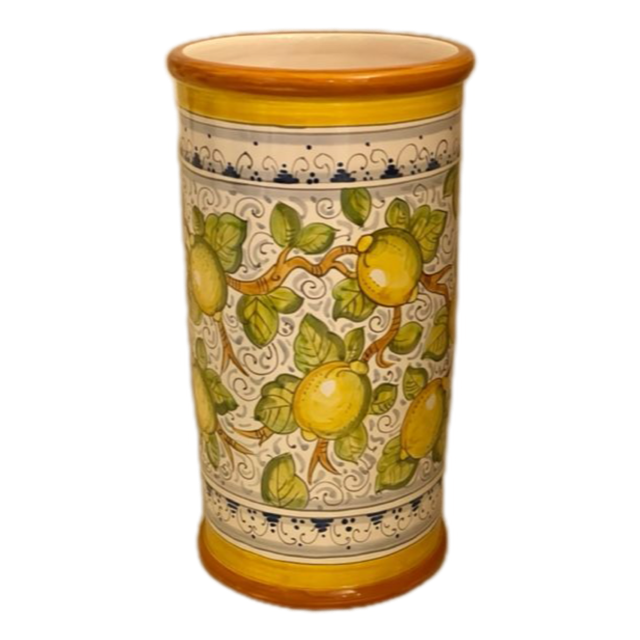 RuiYiL Schirmständer Aus Keramik - Chinesischer Stil In Blau-Weiß Für Home-Office & Einkaufszentren