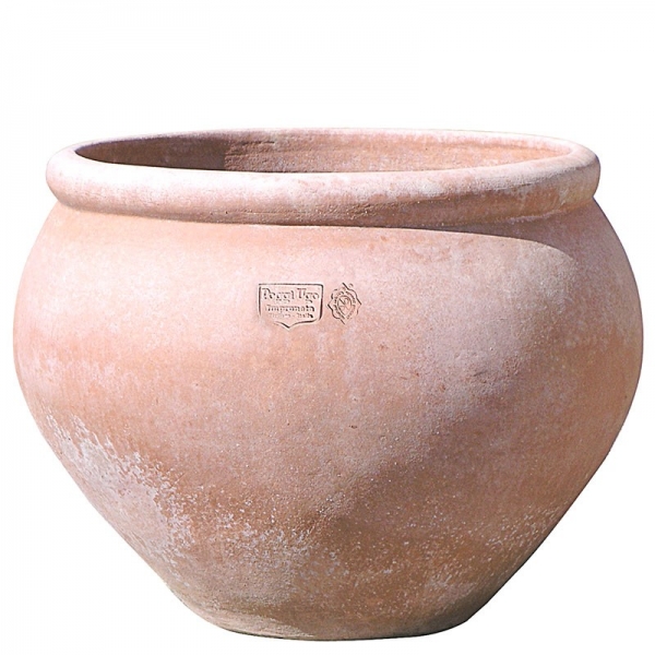 Massiver und moderner Terracottatopf Impruneta - Olla Romana