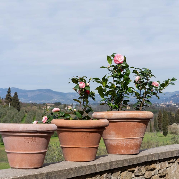 Schlichter klassischer Blumentopf - Vaso liscio Poggi