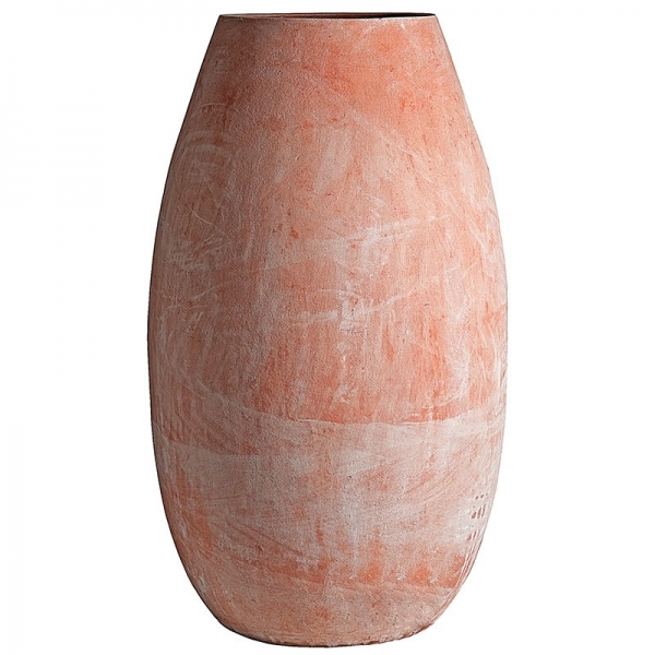Moderner, schlanker Terracottatopf - Slim