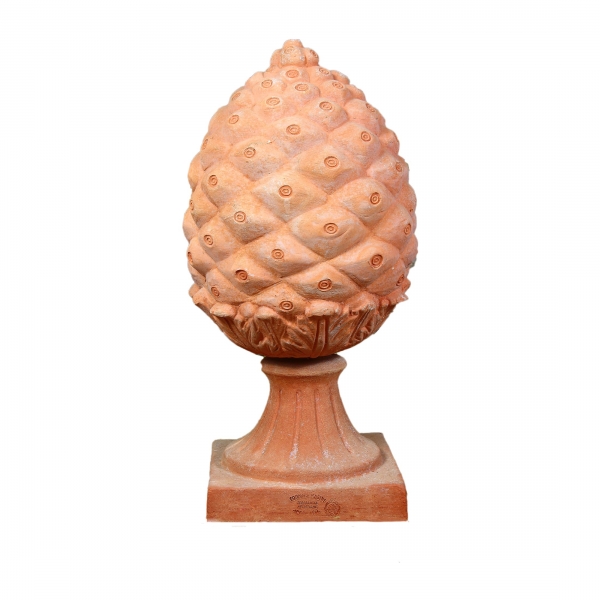 Edler Terracotta Pinienzapfen - Pina III