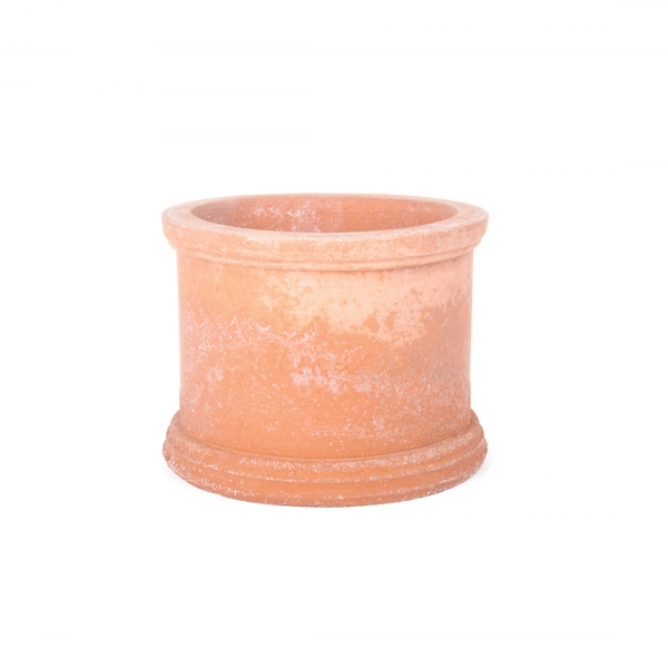 Terracotta Cylinder schlicht - Cilindro liscio