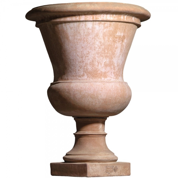 Grosser Impruneta Terracotta Pokal - Alzata A Campana