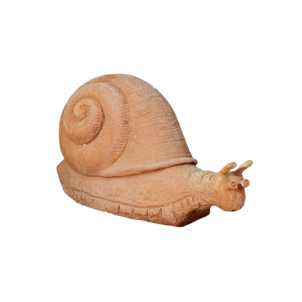 Schnecke aus Terracotta