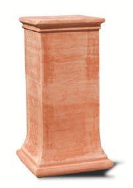 Schlichte und klassische Säule aus Impruneta