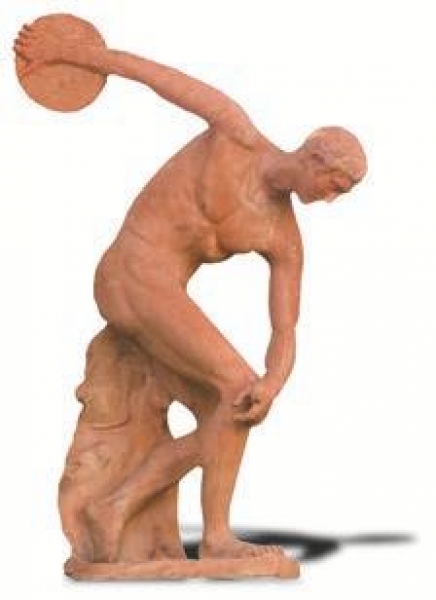 Terracotta Statue Diskuswerfer - Discolobo