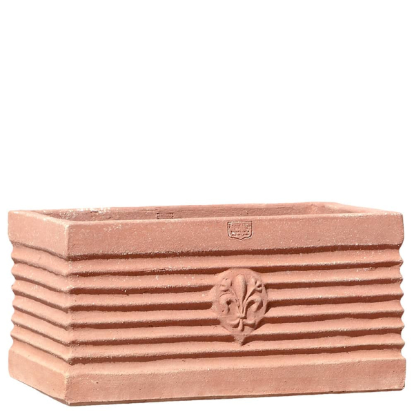 Balkonkasten mit Kannelluren und Lilie