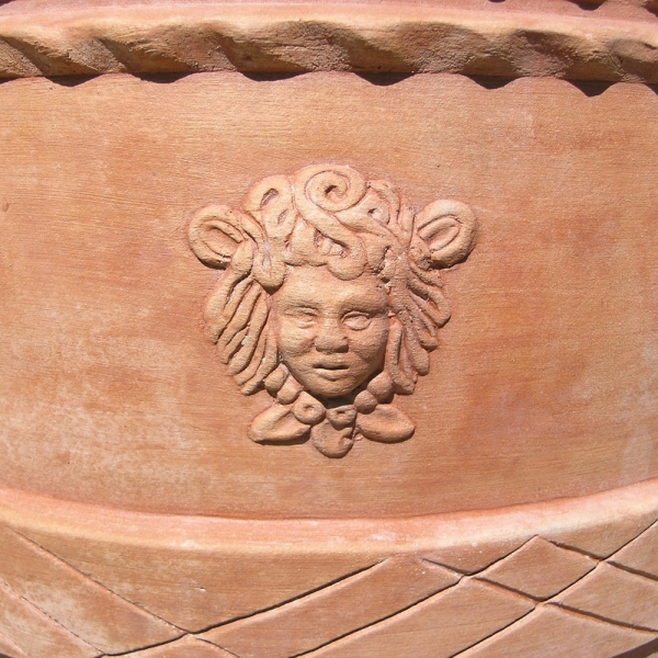 Terracotta Pflanztopf - Conca Snella Antica