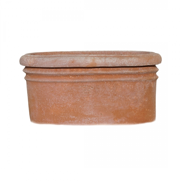 Impruneta Terracotta Pflanzkübel - Tinozzo Liscio