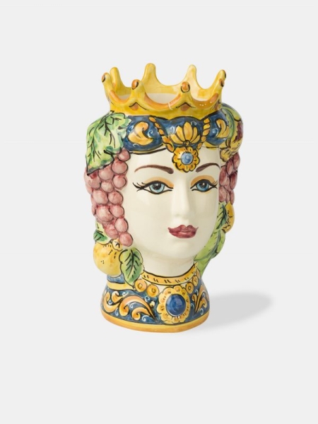 Kopf einer Maurin - Keramikvase