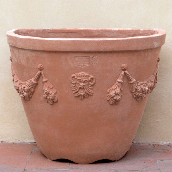 Edler Wandtopf Impruneta Terracotta