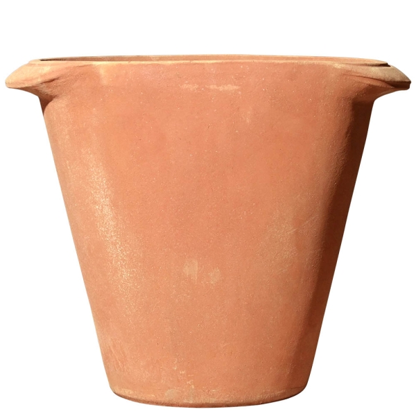 Vaso Pejrone a parete – eleganter Wandtopf für Rosen aus Impruneta-Terracotta