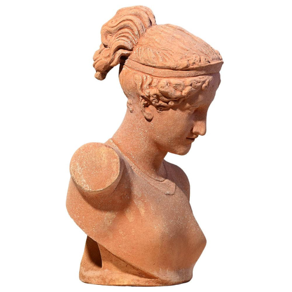 Terracotta Büste nach Antonio Canova - Busto Di Ebe