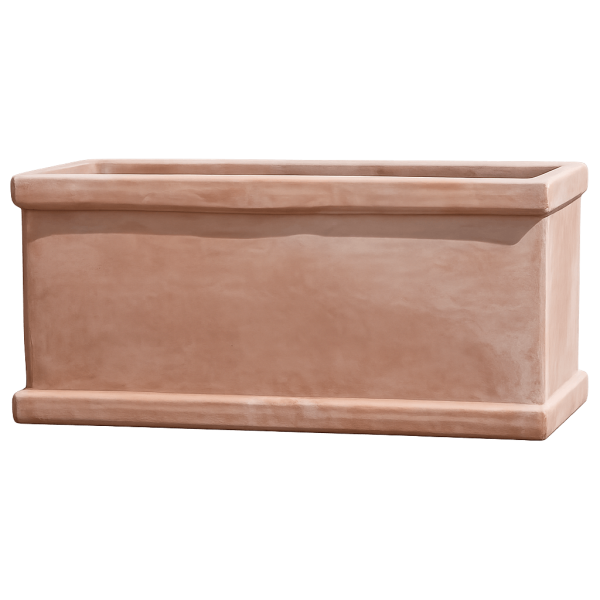 schlichter Blumenkasten Terracotta
