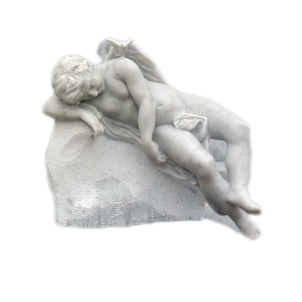 schlafender Putte Marmor