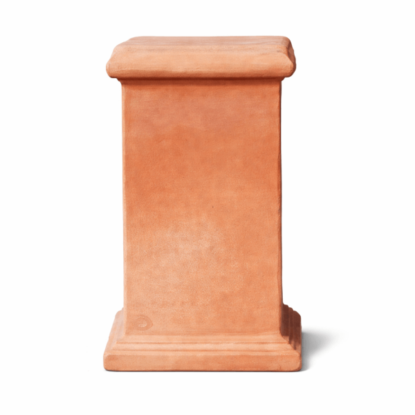 Terracotta Säule aus Impruneta-Ton – handgefertigte Standsäule für Innen und Außen