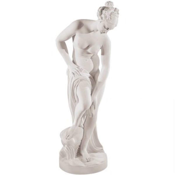 Marmor Skulptur Die Badende - Allegrain