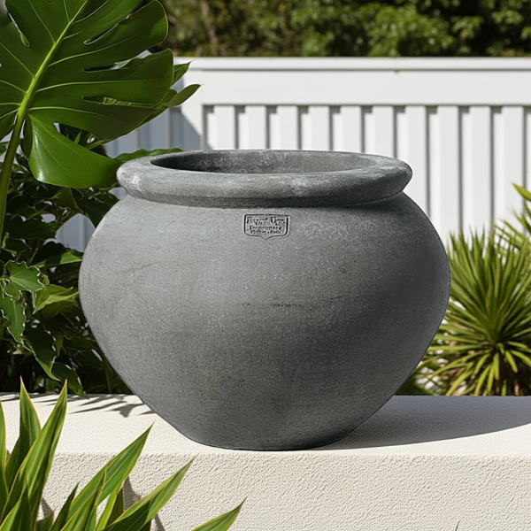 Blumentopf grau Impruneta