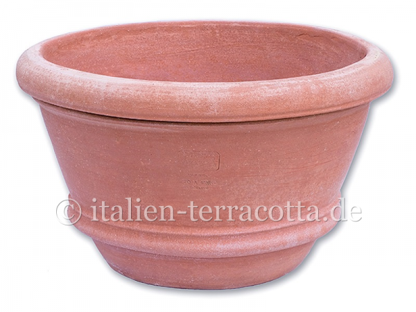 Terracotta Blumentopf, Pflanztopf - Vaso Catino