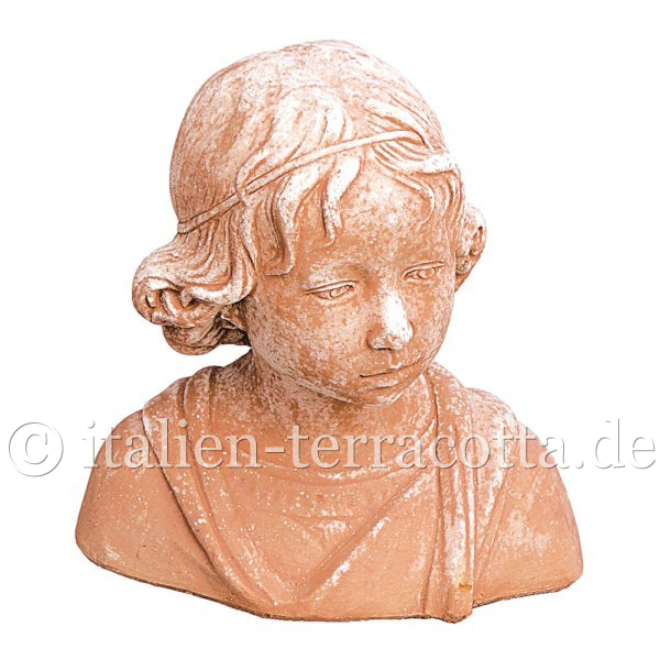 Terracotta Büste Andrea della Robbia - Busto Di Fanciullo