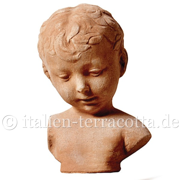 Büste Terracotta Impruneta - Gesu Bambino