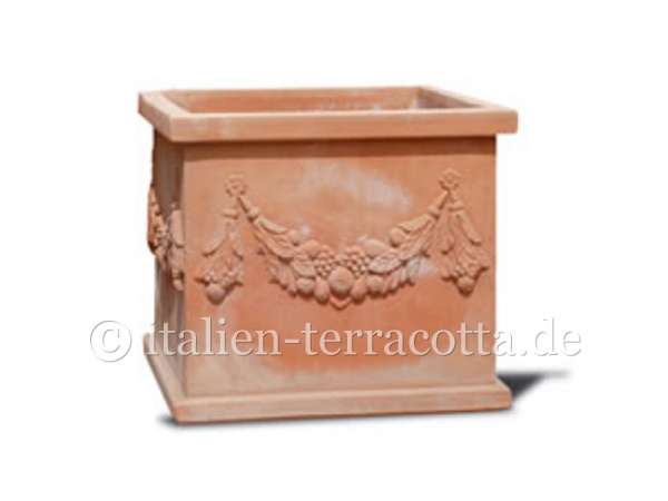 Terracotta Pflanzkasten - Cassetta Festonata 835