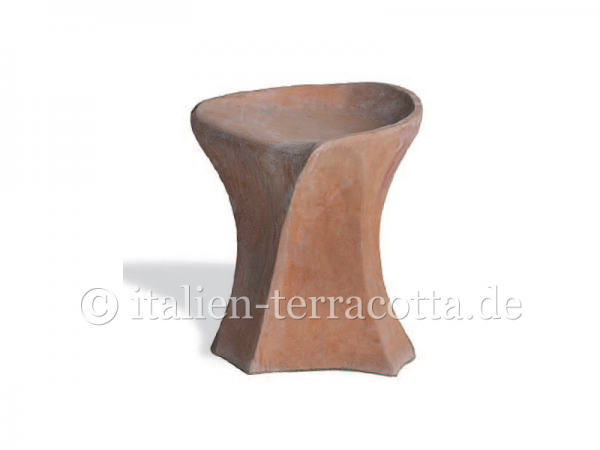 Moderner Terracotta Stuhl - Sedile Ole Ole