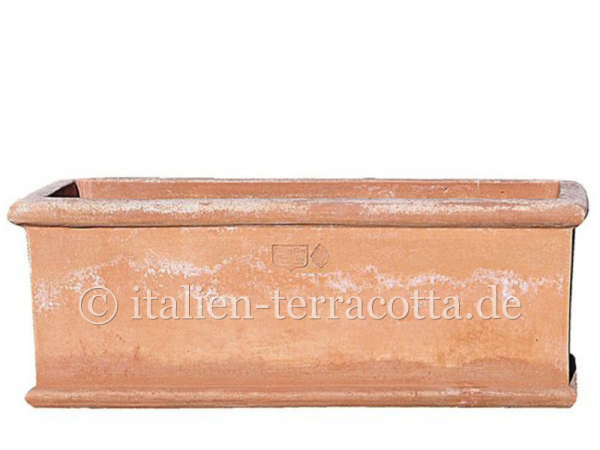 Großer Terracotta Pflanzkasten - Cassetta Liscia Grande