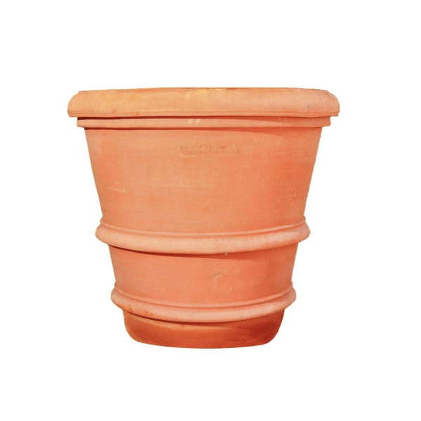 Terracotta Topf im französischen Stil - Vaso Francese