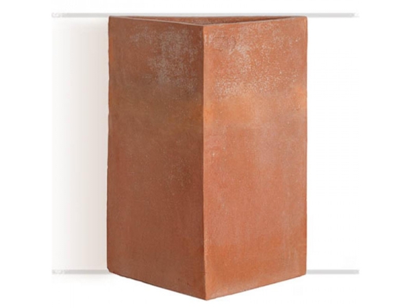 Dreieckiger Design Blumentopf Terracotta - Tri-Angolo