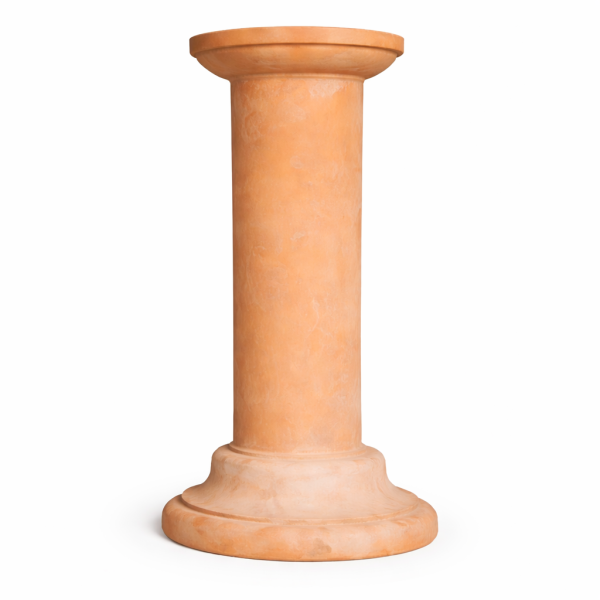 schlichte Säule Terracotta