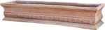 Schmaler und eleganter Impruneta Balkonkasten mit Akkanthusblättern